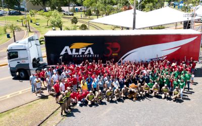 #TBT 10ª Ação Social Alfa Transportes