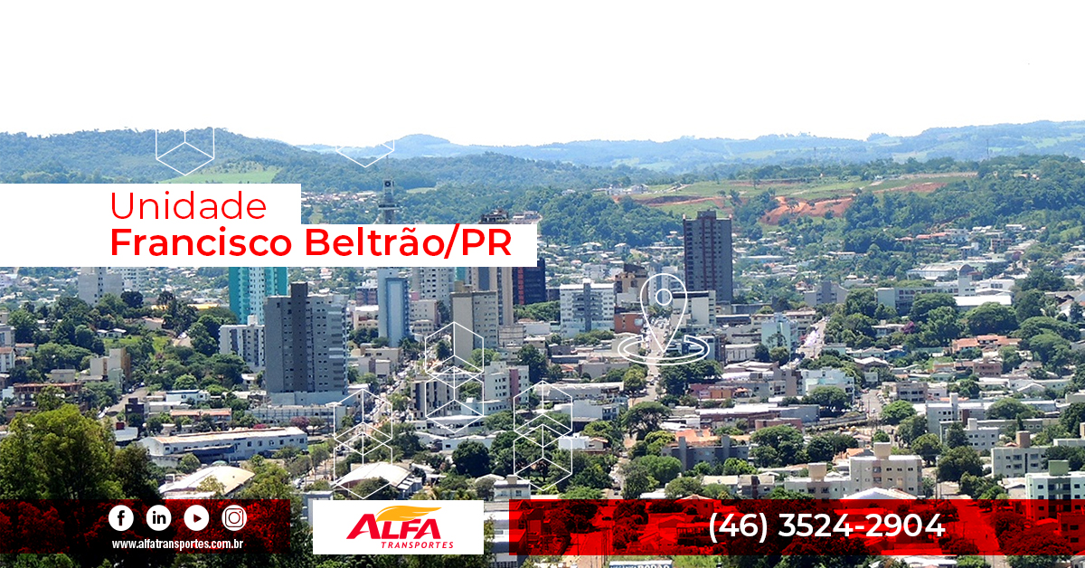 Alfa Transportes Francisco Beltrão - fone: (46) 3524-2904