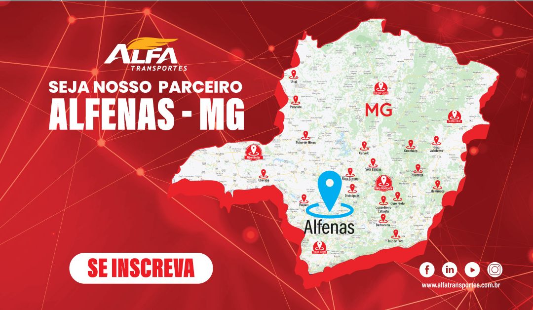 Seja nosso parceiro em Alfenas – MG