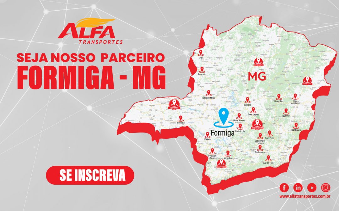 Seja nosso parceiro em Formiga-MG