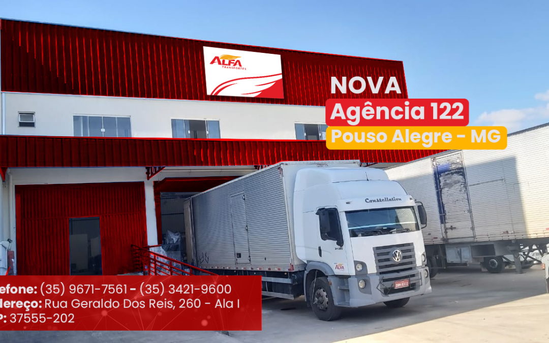 Nova unidade 122 Pouso Alegre – MG