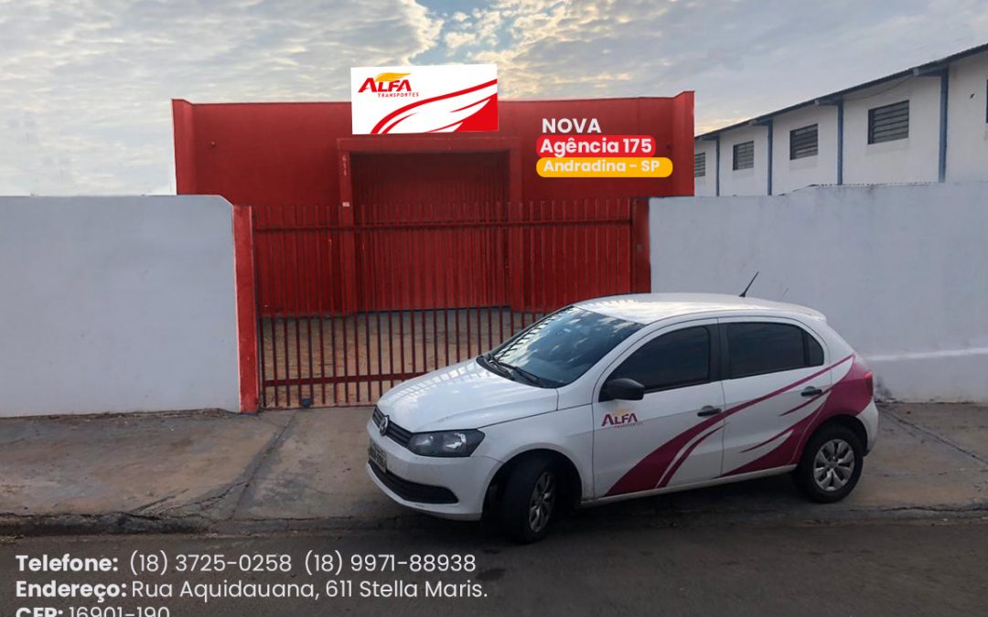 Nova Unidade 175 – Andradina/SP