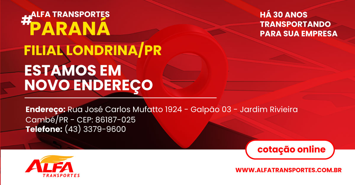 Novo-endereço-Alfa-Transportes-Londrina-PR-