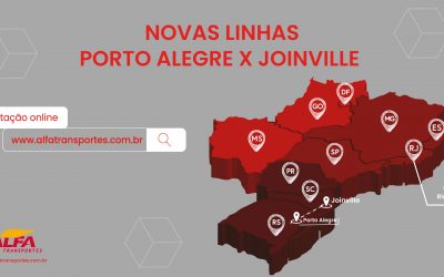 Nova linha Porto Alegre x Joinville