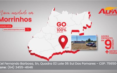 Nova unidade Morrinhos/GO