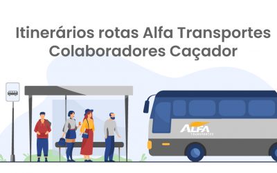 Itinerários rotas Alfa Transportes – Colaboradores Caçador